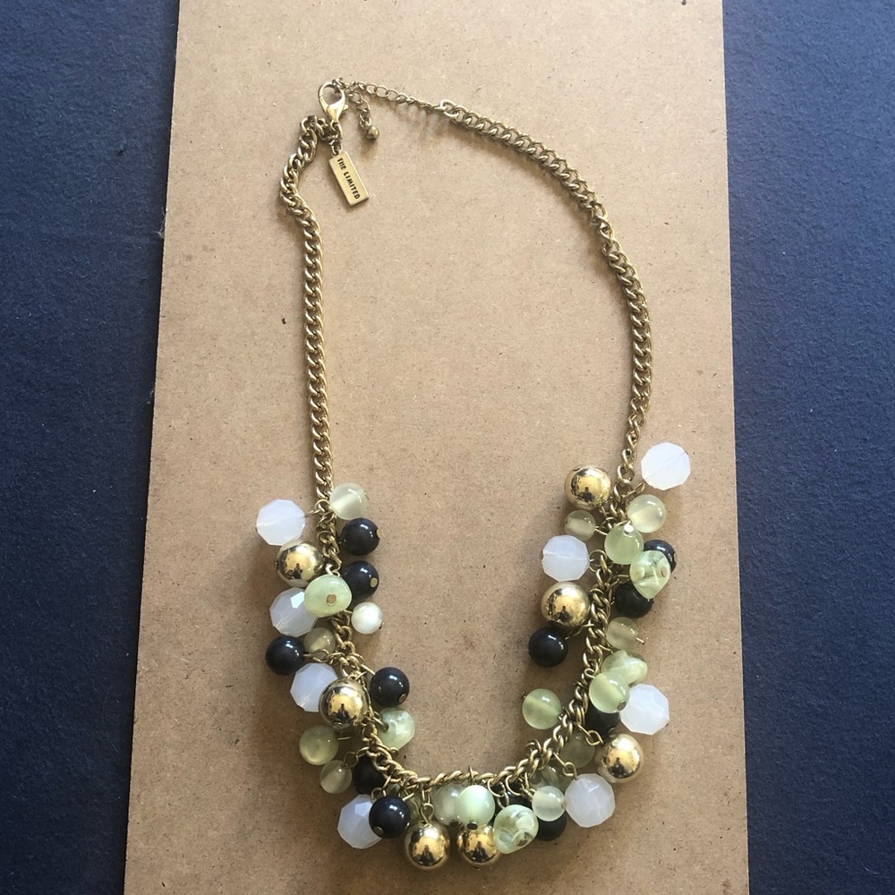 Blue and Green Pearl Necklace